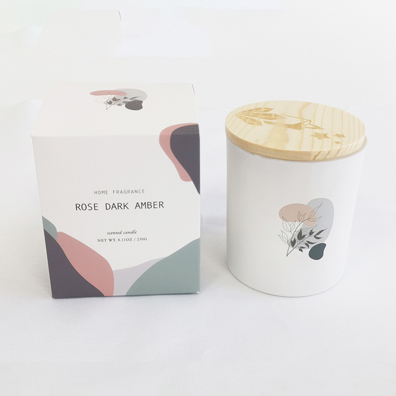 M&Scent چند شمع سویا معطر با رایحه 100% طبیعی با کیفیت بالا در ظرف شیشه ای درب دار