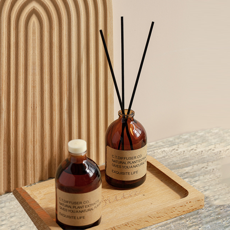 دیفیوزر نی دیفیوزر منزل و ست شمع معطر دکور لو M&Scent با بسته بندیکس جعبه