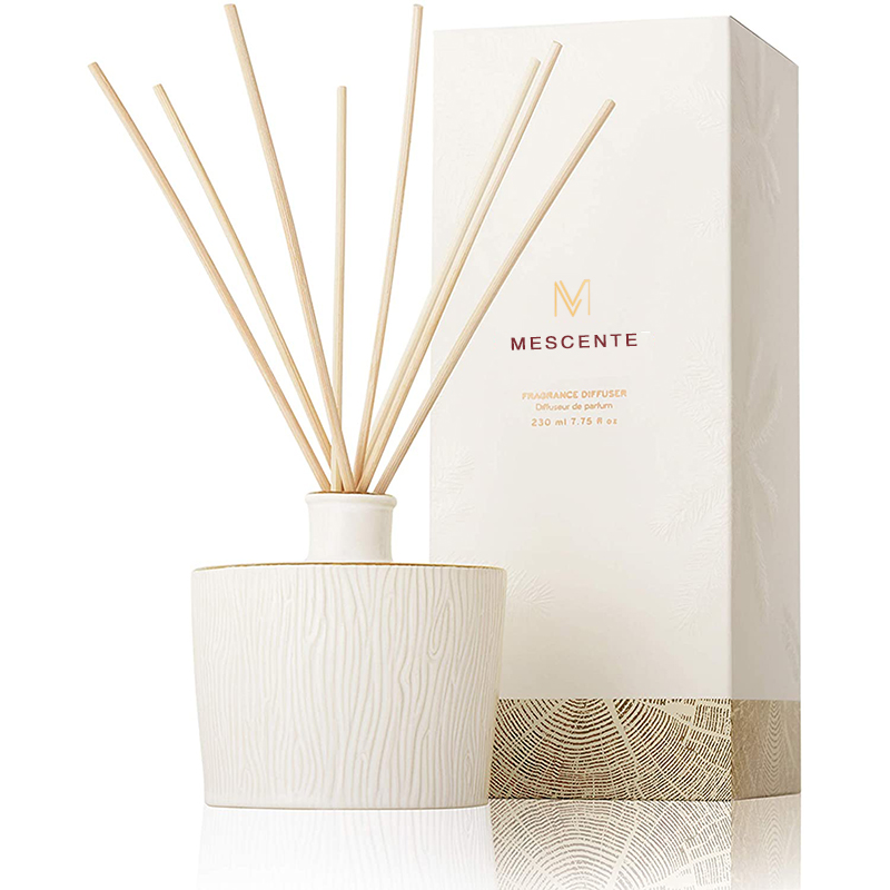 ست های کادویی پخش کننده عطر و بوی چوبی گرد چوبی بطری شیشه ای لوکس M&Scent