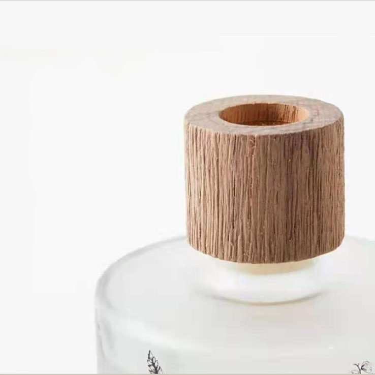 M&Scent عمده فروشی لوکس سفارشی تزئینی شیشه کهربایی بدون پخش کننده گل شفاف به فرد