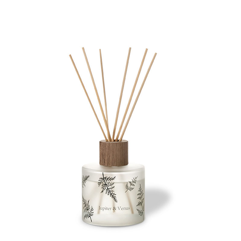 M&Scent عمده فروشی لوکس سفارشی تزئینی شیشه کهربایی بدون پخش کننده گل شفاف به فرد