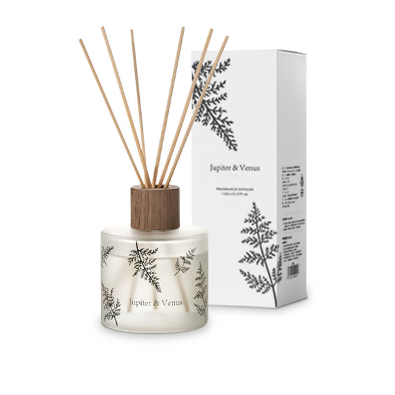 M&Scent عمده فروشی لوکس سفارشی تزئینی شیشه کهربایی بدون پخش کننده گل شفاف به فرد