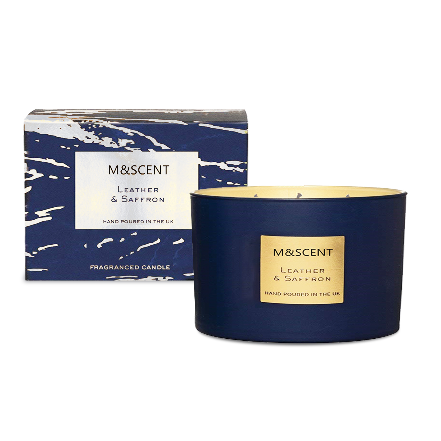 ست هدیه شمع نخل نارگیل معطر سه فیتیله آروماتراپی تزئینی M&Scent
