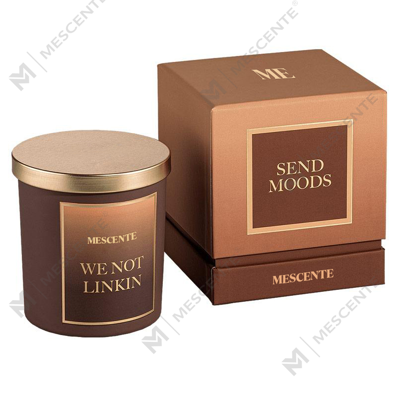 M&Scent عمده فروشی جدید لوکس لیبل خصوصی سفارشی کریسمس شیشه کریستال کرزن شمع سویا معطر با درب