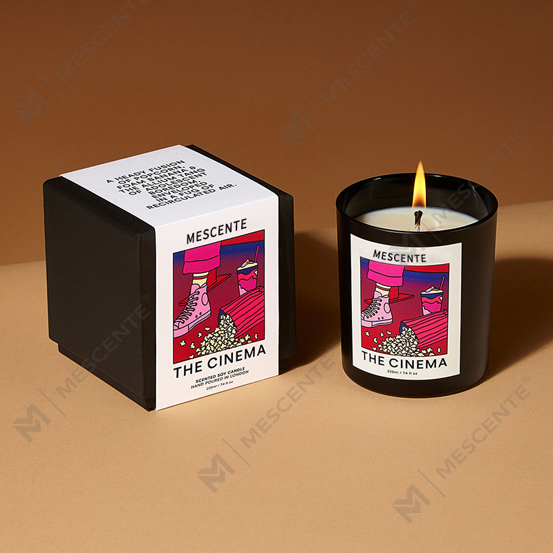 M&Scent عمده فروشی لوکس لیبل شخصی سفارشی دست ساز کریستال کریستال شمع های موم سویا