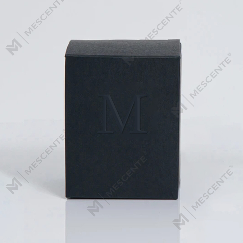 M&Scent عمده فروشی شیشه های مجلل مشکی عروسی تزئینی شمع سویا معطر با کریستال