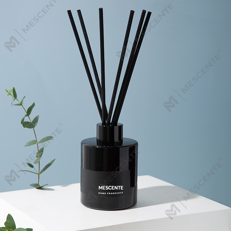 M&Scent عمده فروشی لیبل خصوصی لوکس گل زینتی استیک فیبر نی دیفیوزر با درب