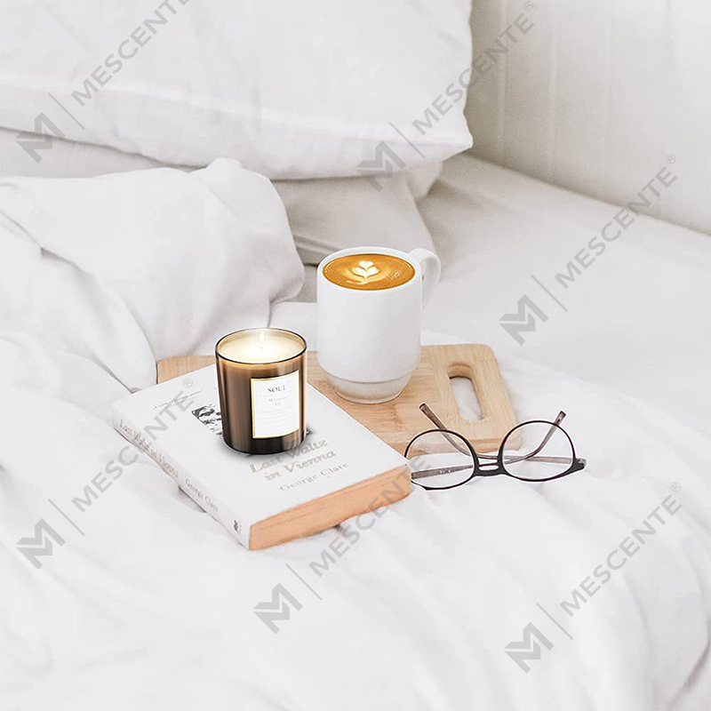 خرید عمده فروشی M&Scent ست کادویی شمع های موم سویا معطر با برچسب خصوصی لوکس سفارشی