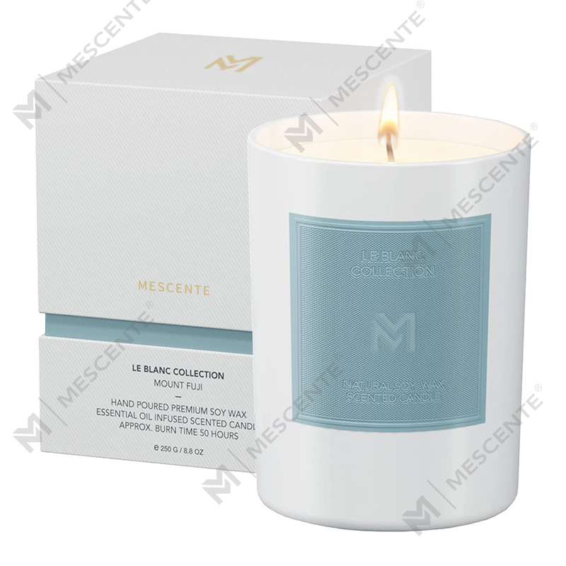 ست های شمع موم سویا آروماتراپی کریسمس شیشه ای مشکی و لوکس عمده فروشی M&Scent