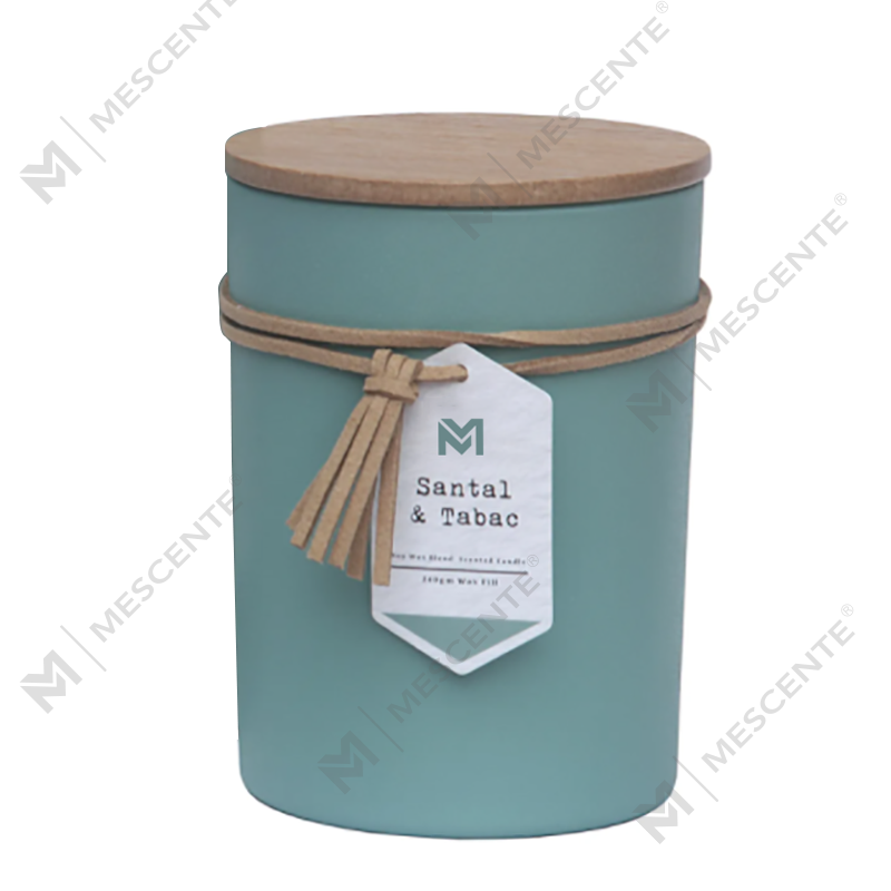 عطر و بوی M&S با لیبل خصوصی درب چوب آروماتراپی عطر شمع موم سویا ست هدیه در ظرف شیشه ای