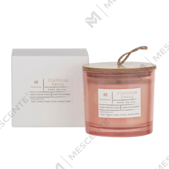 برچسب خصوصی شمع سویا معطر آروماترفی M&Scent برای ست آروماترفی خانگی