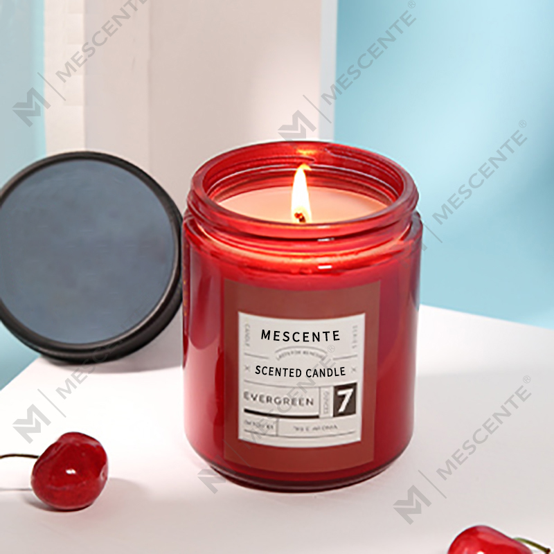 شمع های موم سویا معطر لوکس با برچسب خصوصی سفارشی M&Scent با درب