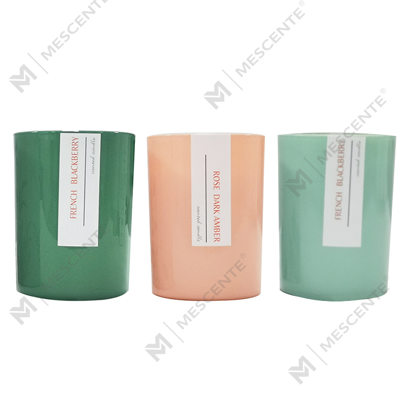 شمع نارگیل گرم کن برچسب خصوصی سفارشی M&Scent شمع معطر نخل با نشان‌واره