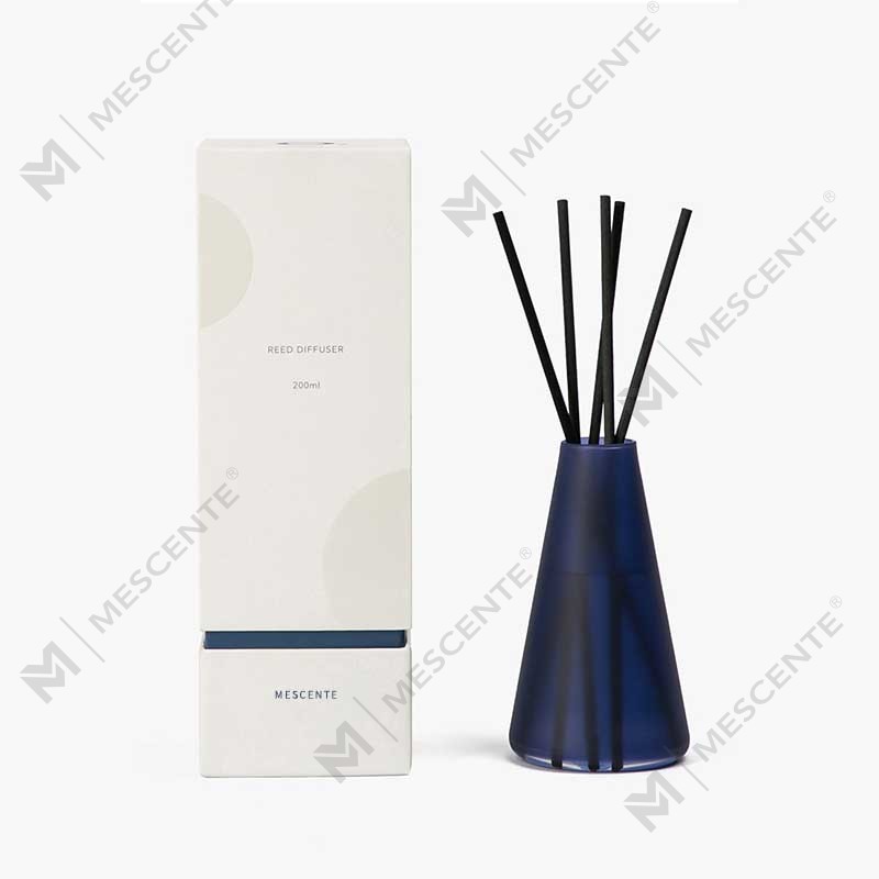 بسته بندی بسته بندی جعبه های لوکس OEM 200 میلی لیتری چوب خیزران خانه عطر عطر نی دیفیوزر ست هدیه