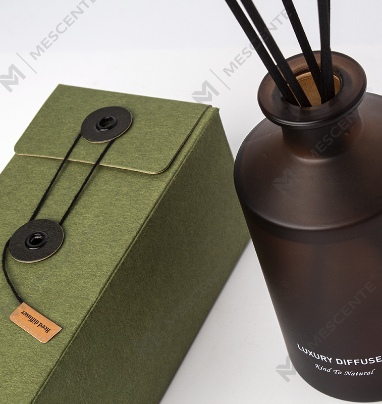 پخش کننده رید اسانس خانگی بطری شیشه ای مات لوکس سفارشی M&Scent