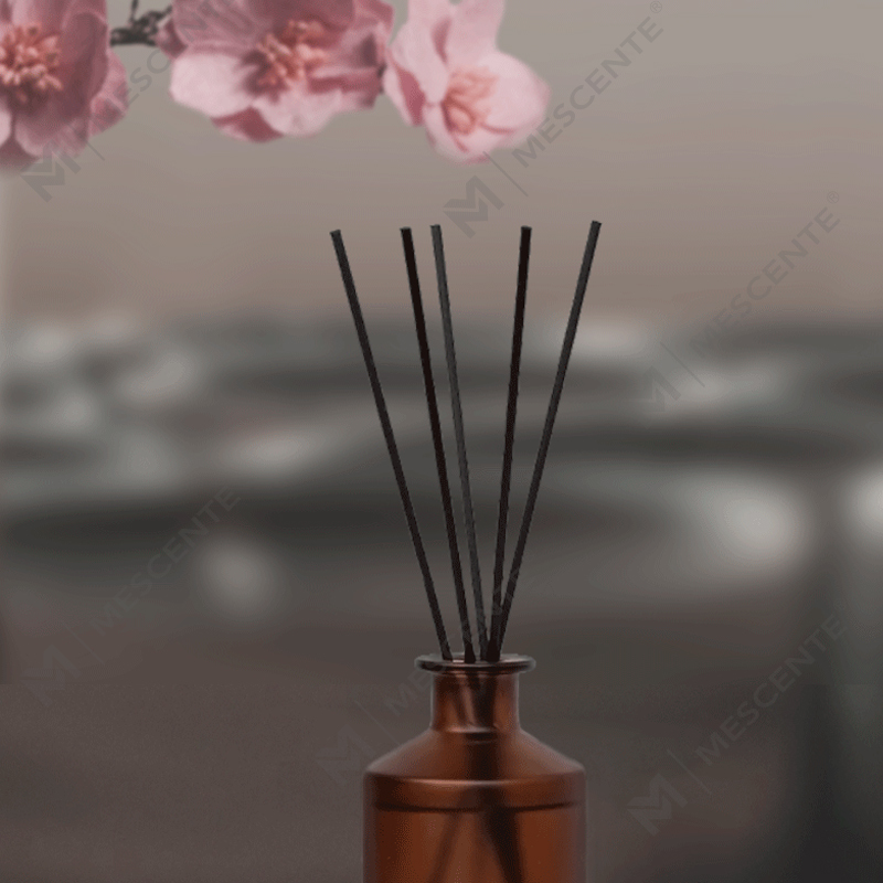پخش کننده رید اسانس خانگی بطری شیشه ای مات لوکس سفارشی M&Scent