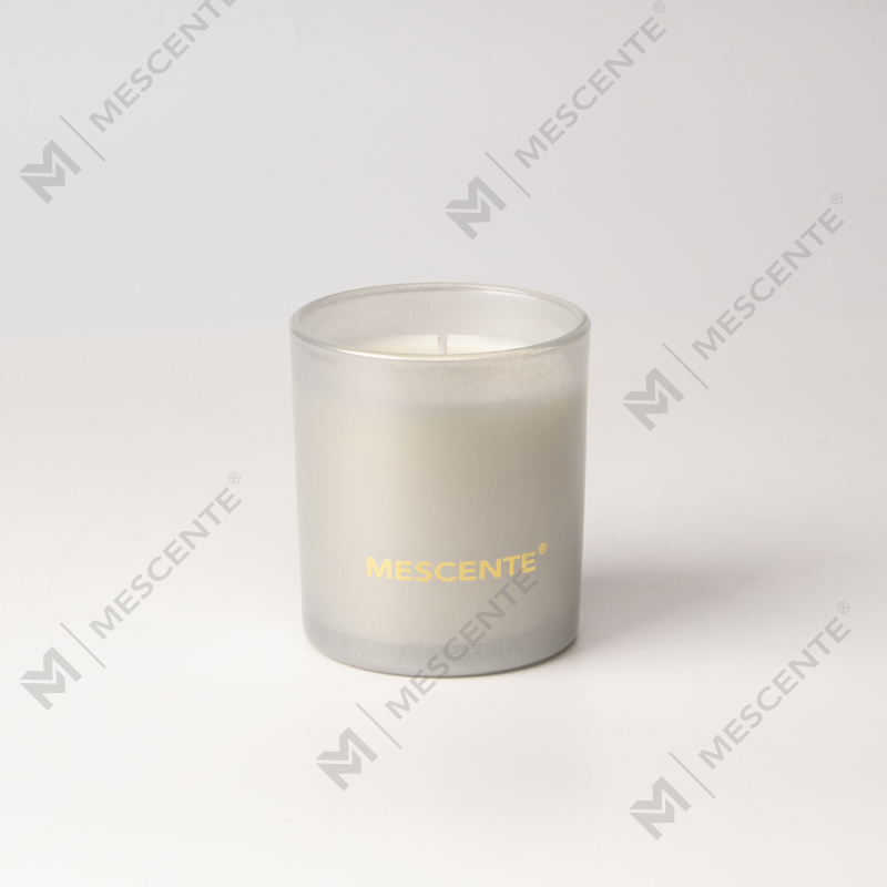 M&Scent Private Label کریسمس شیشه شمع مشکی رایحه درمانی شمع های معطر