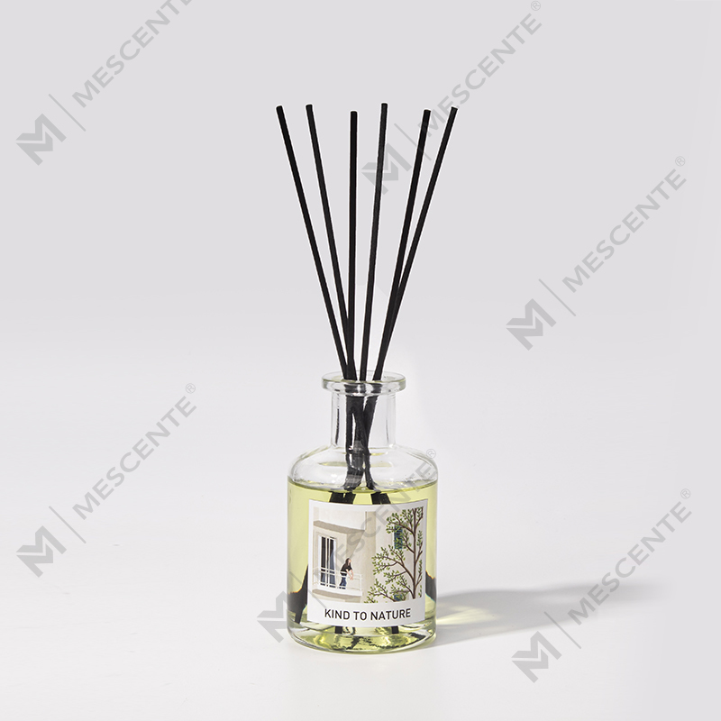 پخش کننده نی بطری بزرگ تزئینی لوکس M&Scent با ست هدیه گل خشک