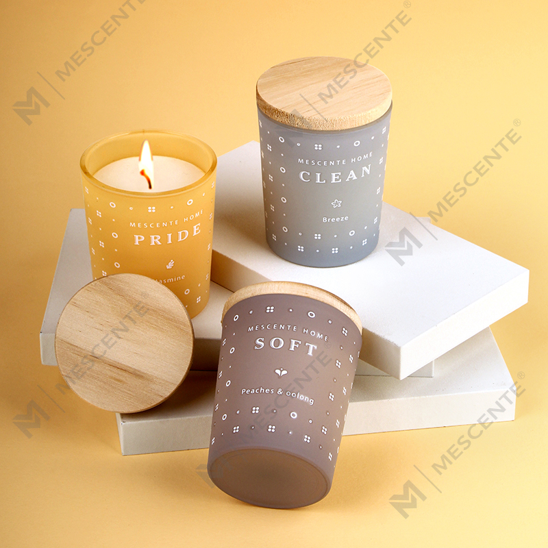 مجموعه شمع معطر آروماتراپی موم سویا خانگی 3 پک M23352