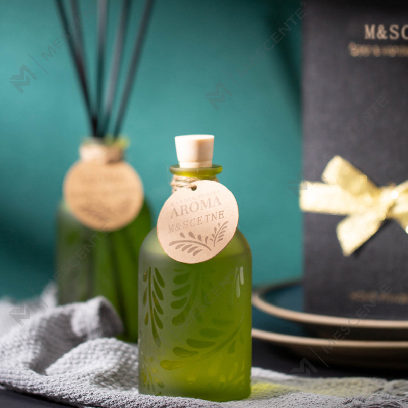 پخش کننده گل مایع گل بطری شیشه ای لیبل شخصی سفارشی M&Scent با جعبه هدیه