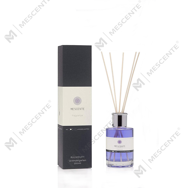 پخش کننده نی مایع لیبل لیبل اختصاصی گل بطری بزرگ سفارشی M&Scent با جعبه هدیه