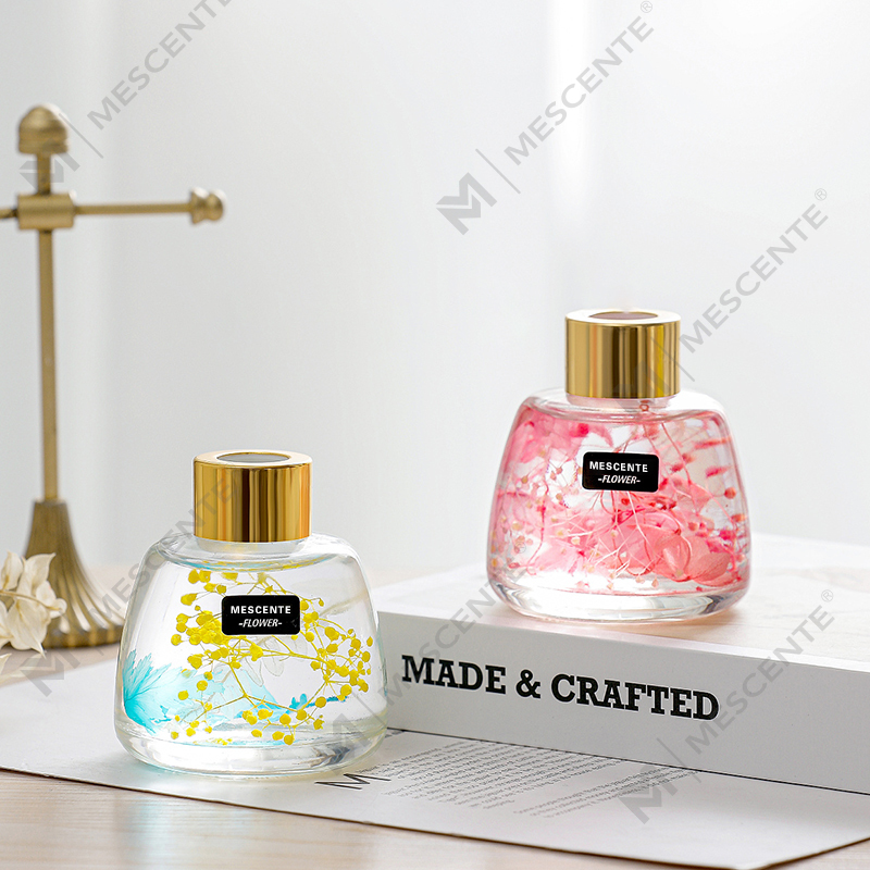 عطر گل مینی بطری سفید عطر روغن نی پخش کننده عطر، ست هدیه پخش کننده نی تایلند