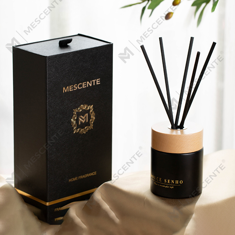 عطر M&Scent Black Bottle Oil Diffuser Aroma Reed, عطر ست هدیه تایلند Reed Diffusers