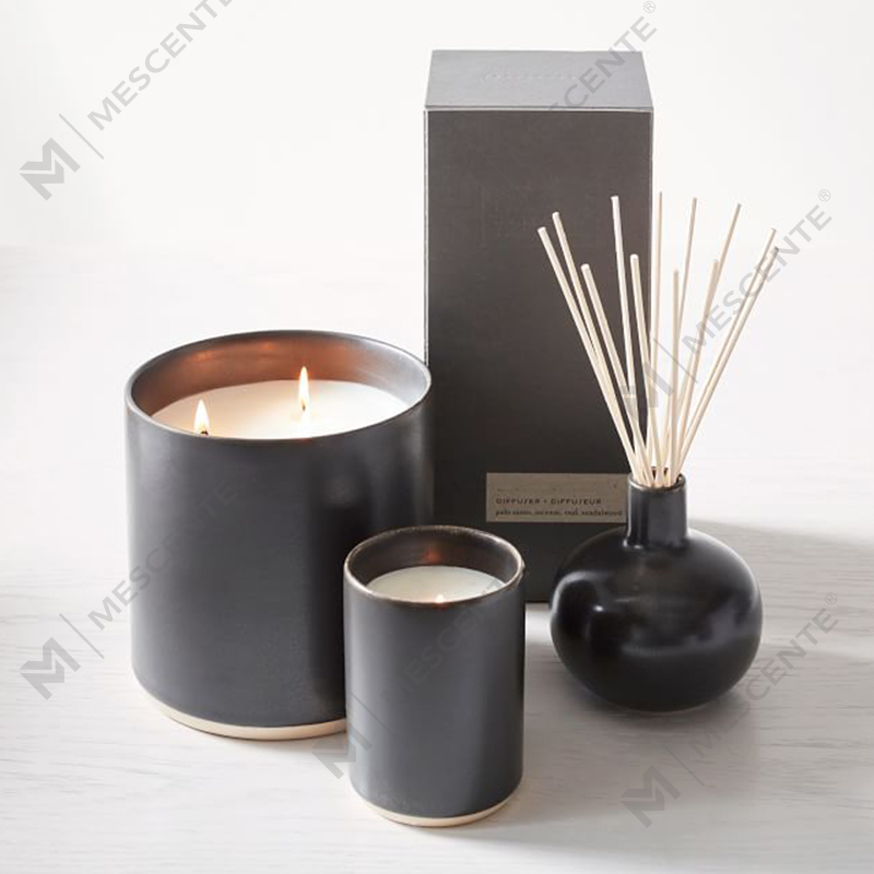 بطری سرامیکی سفارشی عطر خانگی Reed DiffuserA29224-1-Valuables