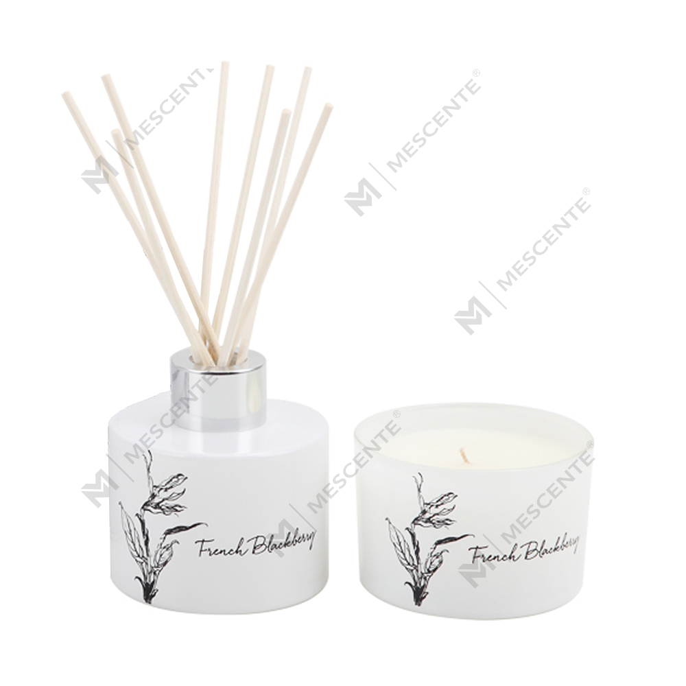 پخش کننده عطر نی و ست هدیه شمع معطر لیبل خصوصی Mescente عمده فروشی