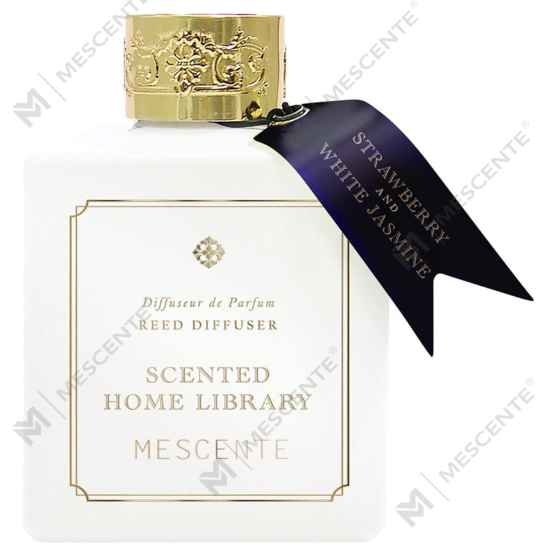 پخش کننده عطر نی بوی گل چوبی بطری سرامیکی لیبل خصوصی لوکس M&Scent