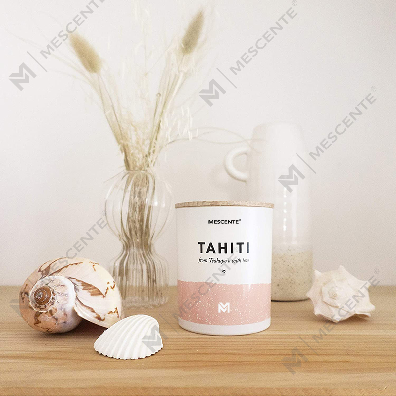 ست کادویی شمع ستون موم سویا معطر گلهای تزئینی لیبل خصوصی لوکس عمده فروشی M&Scent