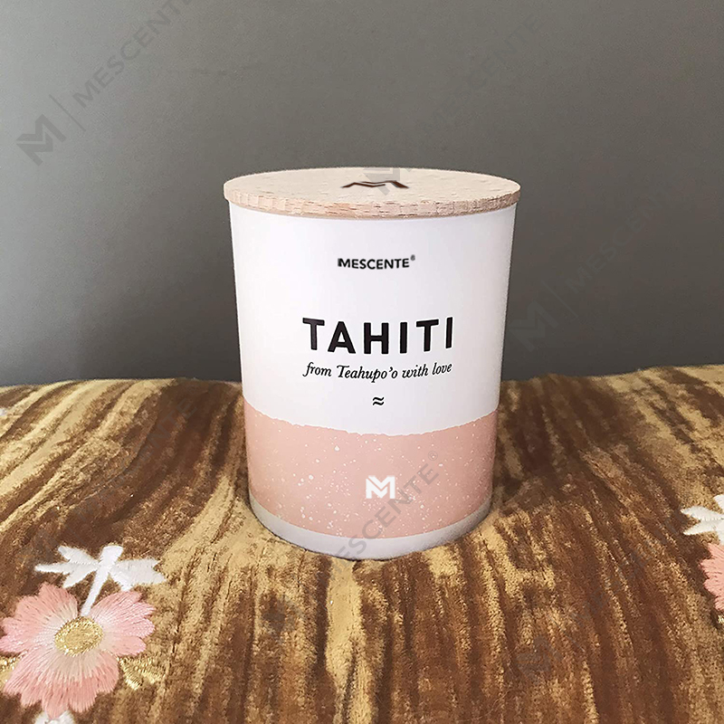 ست کادویی شمع ستون موم سویا معطر گلهای تزئینی لیبل خصوصی لوکس عمده فروشی M&Scent