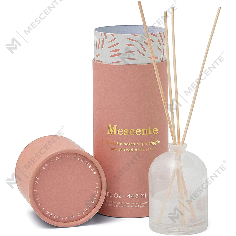 پخش کننده نی مایع لیبل لیبل خصوصی گل رزگلد بطری بزرگ سفارشی M&Scent با جعبه هدیه