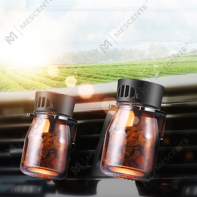 بطری های خوشبو کننده هوای خودرو با آرم سفارشی ارگانیک M&Scent، پمپ هوا برای ماشین