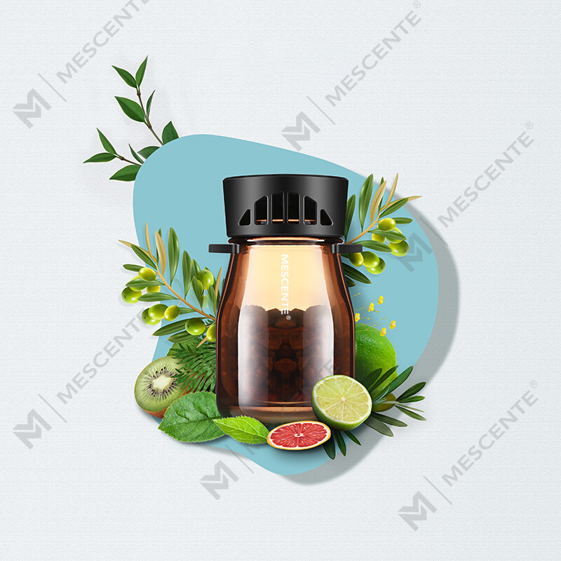 بطری های خوشبو کننده هوای خودرو با آرم سفارشی ارگانیک M&Scent، پمپ هوا برای ماشین