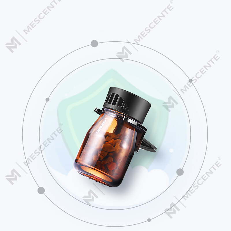 بطری های خوشبو کننده هوای خودرو با آرم سفارشی ارگانیک M&Scent، پمپ هوا برای ماشین