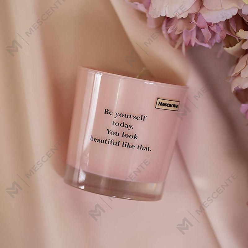 M&Scent عمده فروشی لیبل خصوصی شیشه های لوکس شمع های موم سویا