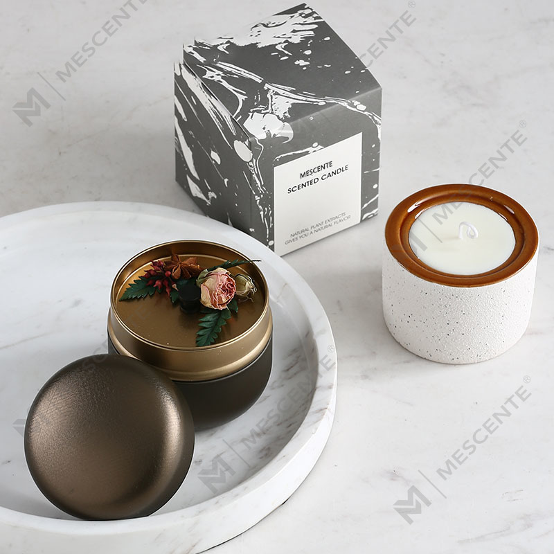 شمع موم سویا معطر وودویک با برچسب خصوصی تزئینی سفارشی M&Scent
