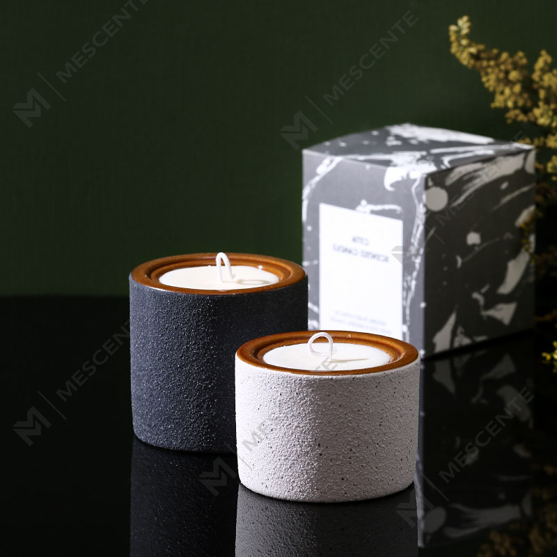 شمع موم سویا معطر وودویک با برچسب خصوصی تزئینی سفارشی M&Scent