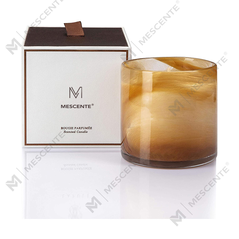 مجموعه هدیه عمده فروشی M&Scent قهوه لوکس بزرگ اسطوخودوس شمع های معطر به صورت عمده