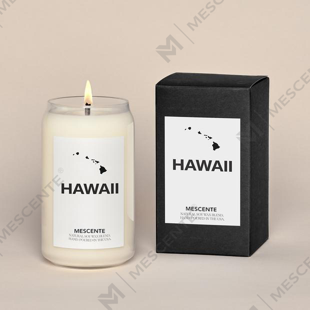 شمع سرامیکی شیری وودویک سفارشی ارگانیک M&Scent، ظرف شمع