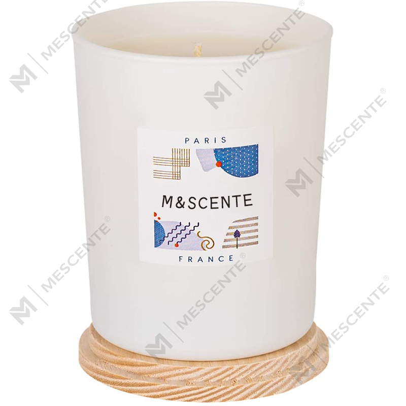 برچسب خصوصی سفارشی M&Scent شمع های شیک موم سویا معطر رنگی ساخته است
