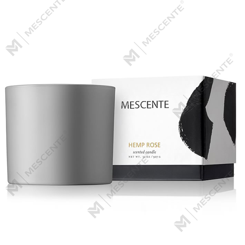 شمع موم سویا معطر شیشه ای پرکاربرد کریسمس طبیعی M&SCENT با جعبه تاشو