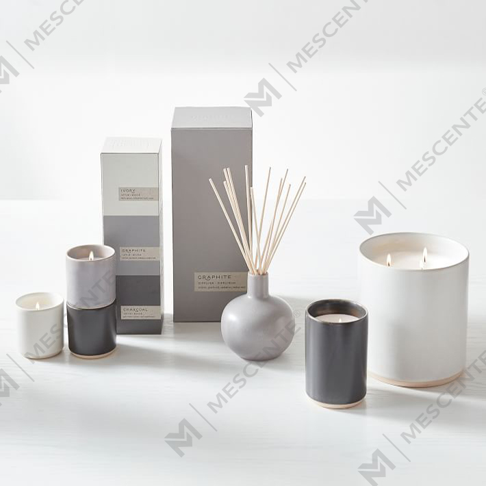 ست کادویی شمع معطر سرامیکی لوکس لیبل شخصی سفارشی A29218-Valuables