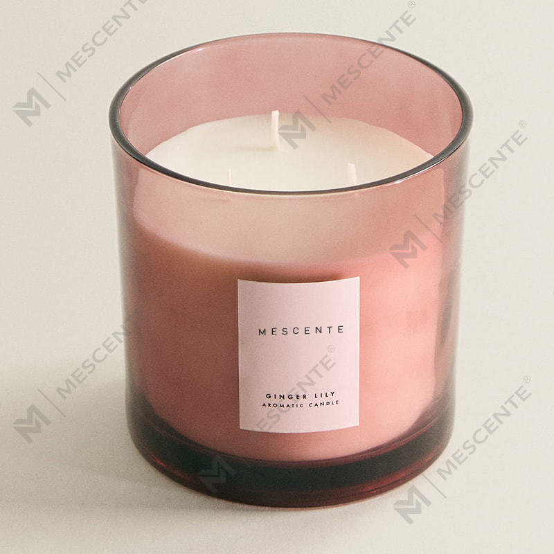 M&S cent لوکس سفارشی 3 شمع سویا با درب چوبی A29273-1