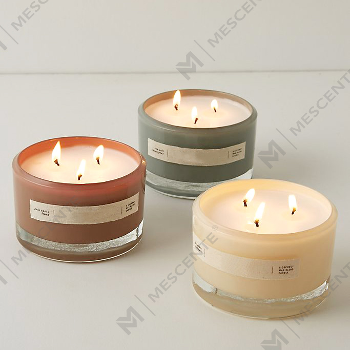 M&Scent عمده فروشی لوکس لیبل خصوصی شمع سویا معطر کوزه A29272