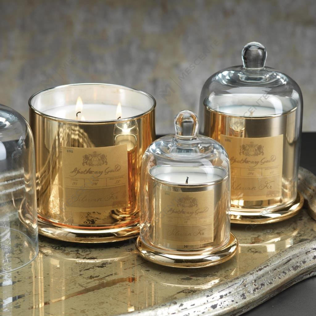 کاور گنبدی شیشه ای زنگ عروسی رمانتیک تزئینی M&Scent شمع معطر A29275