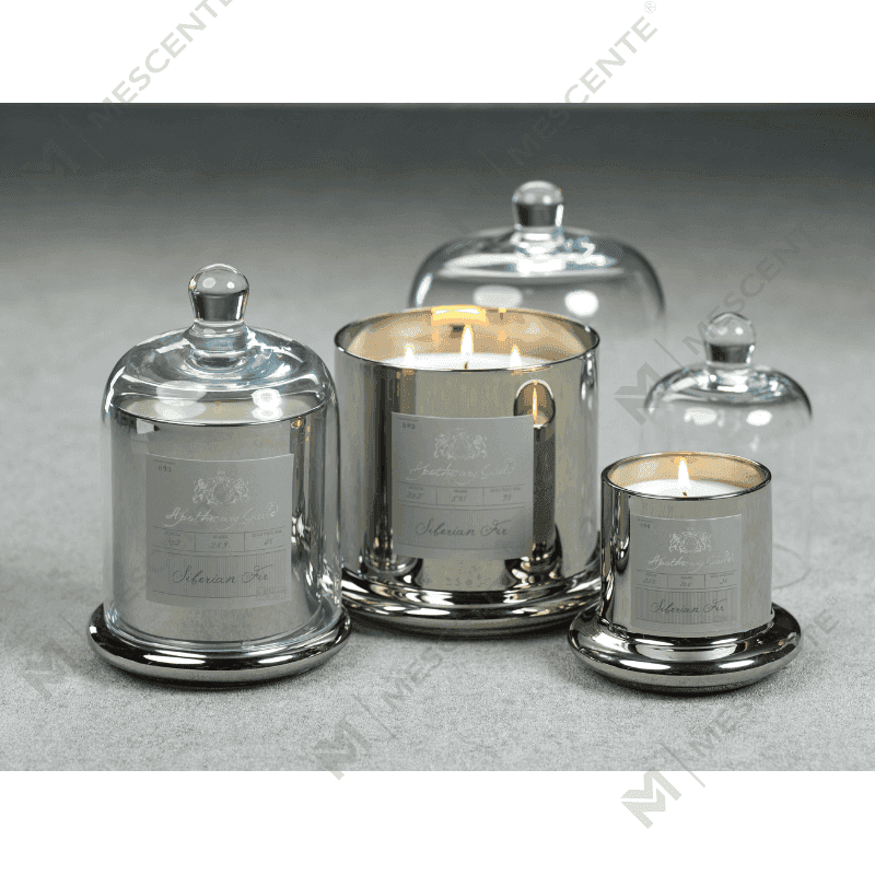 کاور گنبدی شیشه ای زنگ عروسی رمانتیک تزئینی M&Scent شمع معطر A29275