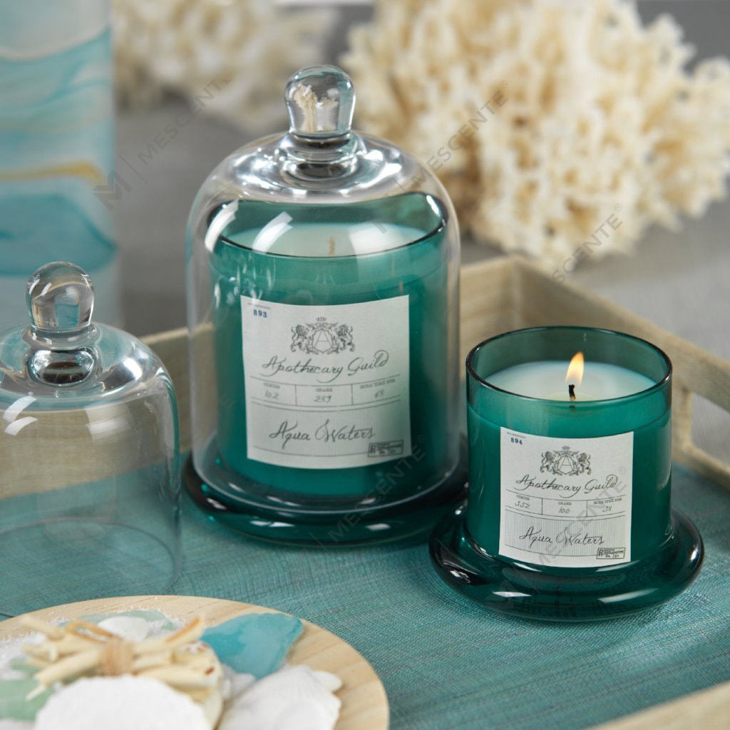 کاور گنبدی شیشه ای زنگ عروسی رمانتیک تزئینی M&Scent شمع معطر A29275