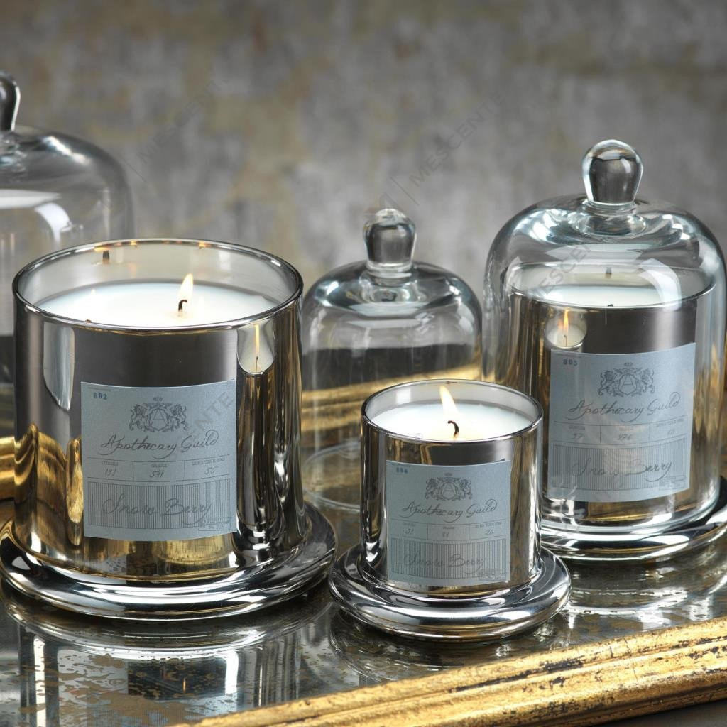 کاور گنبدی شیشه ای زنگ عروسی رمانتیک تزئینی M&Scent شمع معطر A29275
